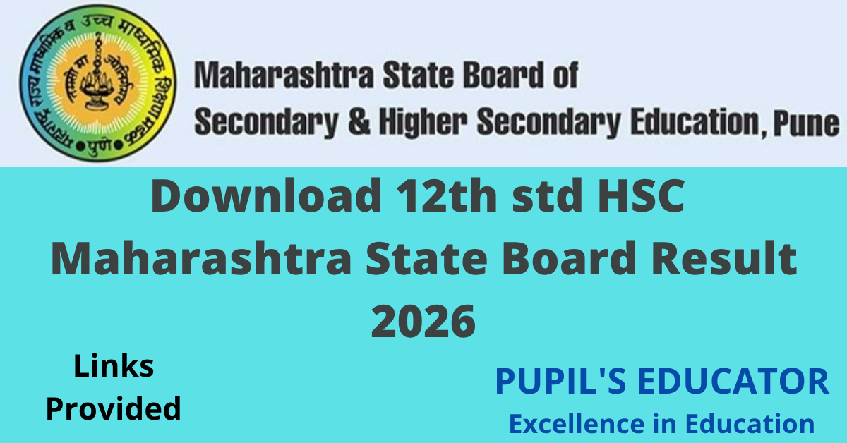 12th std HSC Maharashtra State Board Result 2026